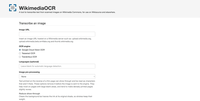Bulk OCR
